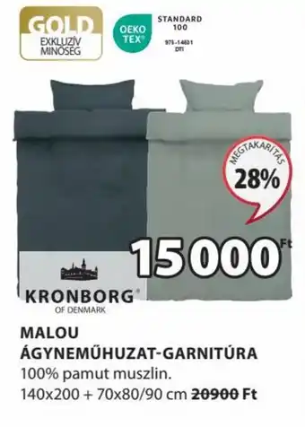 JYSK KRONBORG MALOU ÁGYNEMŰHUZAT-GARNITÚRA 1 db ajánlat