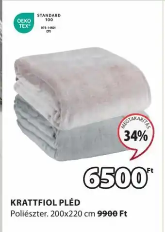 JYSK KRATTFIOL PLÉD 1 db ajánlat
