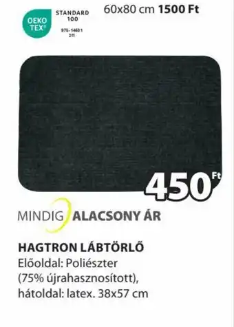 JYSK HAGTRON LÁBTÖRLŐ 1 db ajánlat