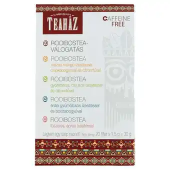 Gárdonyi teaház rooibos tea válogatás - 30 g