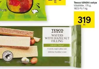 Tesco Tesco töltött ostya 175 g ajánlat