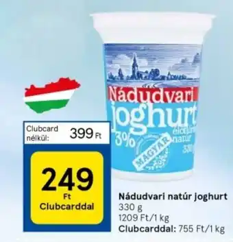 Tesco Nádudvari natúr joghurt 330 g ajánlat