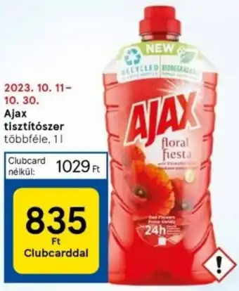 Tesco Ajax tisztítószer 1l ajánlat