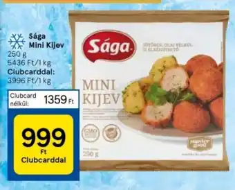 Tesco Sága Mini Kijev 250g ajánlat