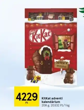 Tesco KitKat adventi kalendárium 208 g. ajánlat