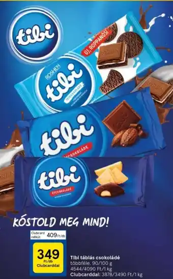 Tibi táblás csokoládé 100 g