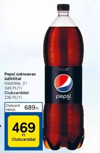 Tesco Pepsi szénsavas üdítőital 2l ajánlat