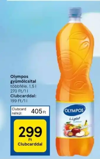 Tesco Olympos gyümölcsital 1,5l ajánlat