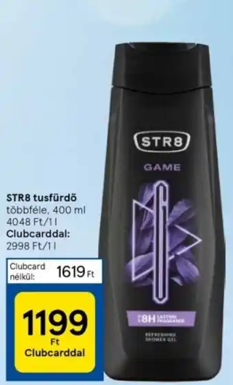Tesco STR8 tusfürdő 400ml ajánlat