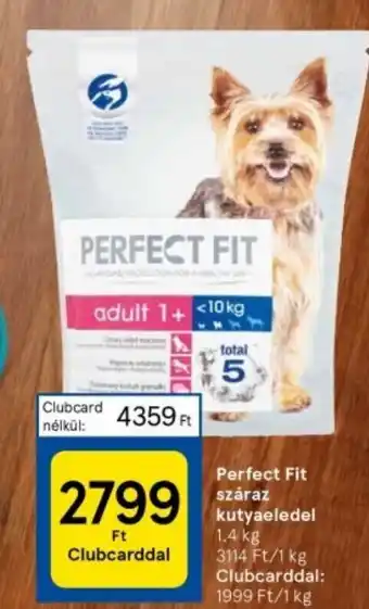 Tesco Perfect Fit száraz kutyaeledel 1.4 kg ajánlat