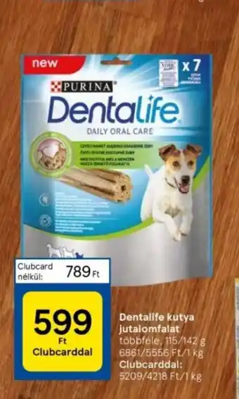 Dentalife kutya jutalomfalat142 g