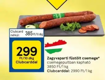 Tesco Zagyvaparti füstölt csemege 10dkg ajánlat
