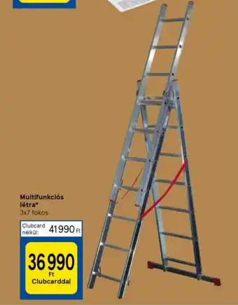 Tesco Multifunkciós létra ajánlat