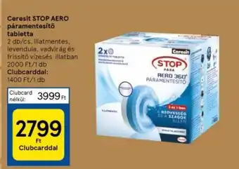 Tesco Ceresit STOP AERO páramentesítő tabletta ajánlat