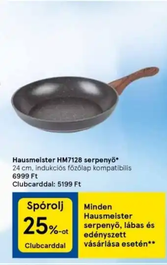 Hausmeister serpenyő 24 cm