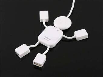 Bonus Shop 4 portos usb elosztó, emberke formájú ajánlat