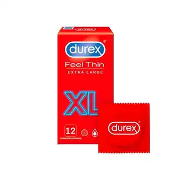 Durex óvszer feel thin xl 12 db