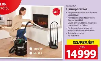 Lidl PARKSIDE Hamuporszívó 1 db ajánlat