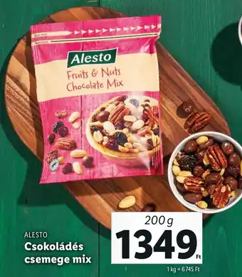 Lidl ALESTO Csokoládés csemege mix 200g ajánlat