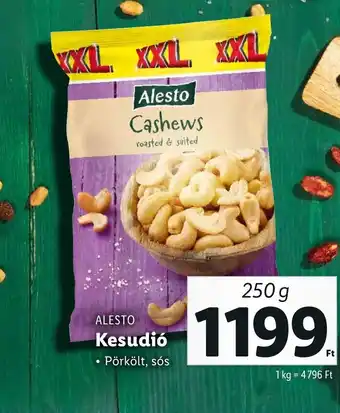 Lidl ALESTO Kesudió 250g ajánlat