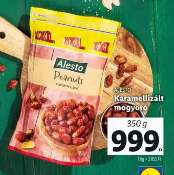 Lidl ALESTO Karamellizált mogyoró 350g ajánlat