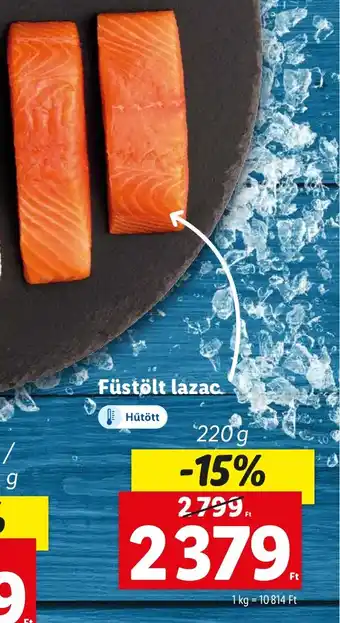 Lidl Füstölt lazac 220g ajánlat