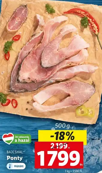 Lidl BAJCSHAL Ponty 500 g ajánlat