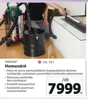 Lidl PARKSIDE Hamuszűrő 1 db ajánlat