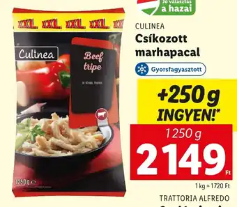 Lidl CULINEA Csíkozott marhapacal 1250 g ajánlat