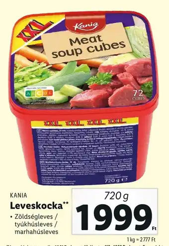 Lidl KANIA Leveskocka 720 g ajánlat