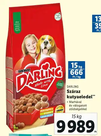 DARLING Száraz kutyaeledel 15 kg
