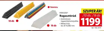 Lidl PARKSIDE Ragasztórúd 10 / 18 db ajánlat