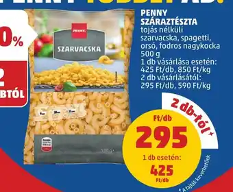 PENNY PENNY SZÁRAZTÉSZTA 500 g ajánlat