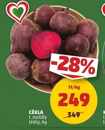 PENNY CÉKLA 1 kg ajánlat