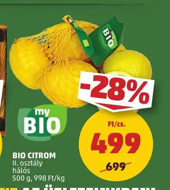 PENNY BIO CITROM 500 g ajánlat