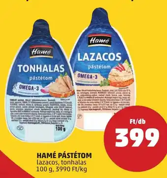 PENNY HAMÉ PÁSTÉTOM 100 g ajánlat