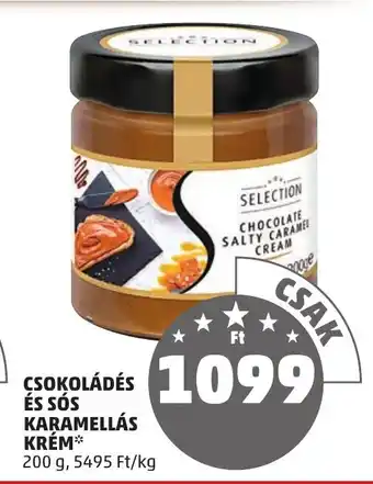PENNY CSOKOLÁDÉS ÉS SÓS KARAMELLÁS KRÉM 200 g ajánlat