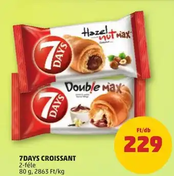 PENNY 7DAYS CROISSANT 80 g ajánlat