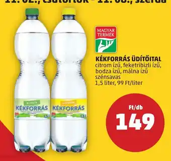 PENNY KÉKFORRÁS ÜDÍTŐITAL 1,5 l ajánlat