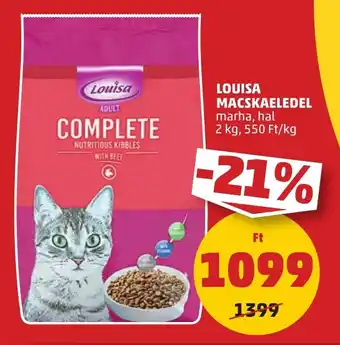 PENNY LOUISA MACSKAELEDEL 2 kg ajánlat