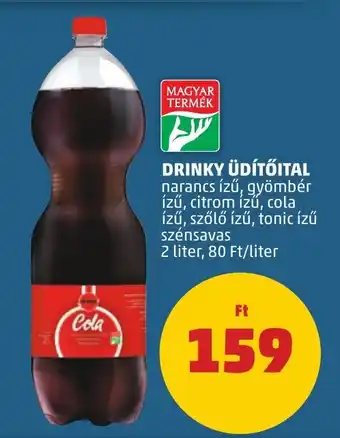 PENNY DRINKY ÜDÍTŐITAL 2 l ajánlat