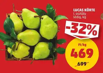PENNY LUCAS KÖRTE 1 kg ajánlat
