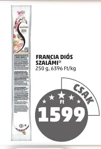 FRANCIA DIÓS SZALÁMI 250 g