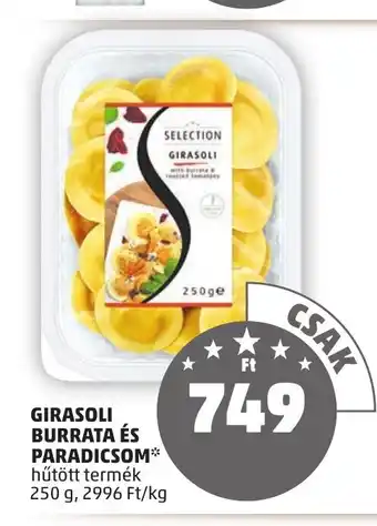 GIRASOLI BURRATA ÉS PARADICSOM 250 g