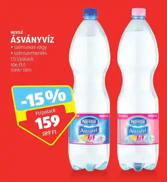 ALDI NESTLÉ ÁSVÁNYVÍZ 1,5 l ajánlat