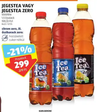 ALDI JEGESTEA VAGY JEGESTEA ZERO 1,5 l ajánlat