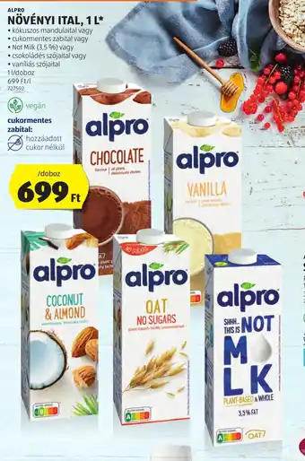 ALDI ALPRO NÖVÉNYI ITAL 1 l ajánlat