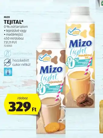 ALDI MIZO TEJITAL 450 ml ajánlat
