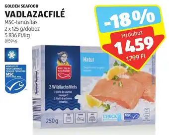 ALDI GOLDEN SEAFOOD VADLAZACFILÉ 2 x 125 g ajánlat
