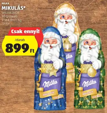 ALDI MILKA MIKULÁS 90g ajánlat